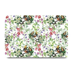 Green Flora Plate Mats by goljakoff