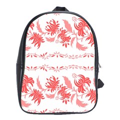 Folk Ornament School Bag (xl) by Eskimos