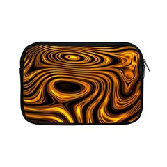 Wave Abstract Lines Apple Ipad Mini Zipper Cases by Dutashop