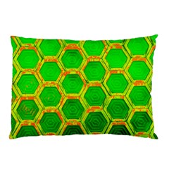 Hexagon Window Pillow Case by essentialimage365