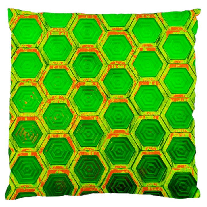 Hexagon Window Large Cushion Case (One Side)