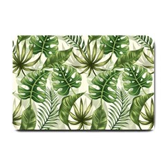 Tropical Leaves Small Doormat  by goljakoff