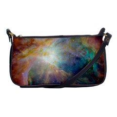 Colorful Galaxy Shoulder Clutch Bag by ExtraGoodSauce