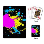 Splatter Splatter Playing Cards Single Design (Rectangle)