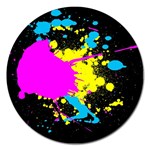 Splatter Splatter Magnet 5  (Round)