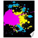 Splatter Splatter Canvas 8  x 10 