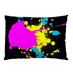 Splatter Splatter Pillow Case by ExtraGoodSauce