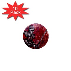 Knight 1  Mini Buttons (10 Pack) 