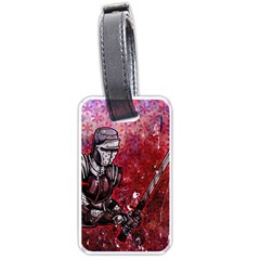 Knight Luggage Tag (one Side)