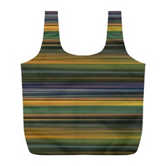 Multicolored Linear Abstract Print Full Print Recycle Bag (l) by dflcprintsclothing