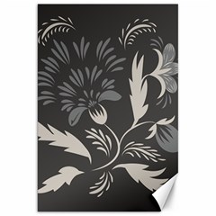 Black Bouquet Canvas 20  X 30  by Eskimos