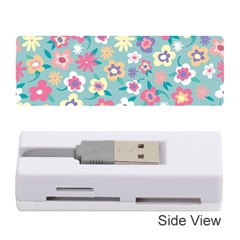 Floral Pattern Memory Card Reader (stick) by ExtraGoodSauce