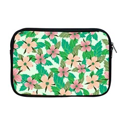 Floral Pattern Apple Macbook Pro 17  Zipper Case