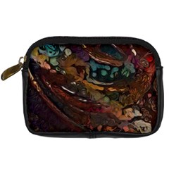 Abstract Art Digital Camera Leather Case by Dutashop