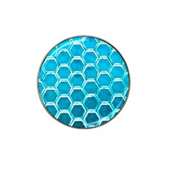 Hexagon Windows Hat Clip Ball Marker (4 Pack) by essentialimage365