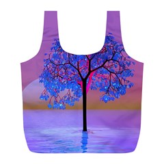 Tree Sunset Full Print Recycle Bag (l) by icarusismartdesigns