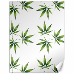 Cannabis Curative Cut Out Drug Canvas 12  X 16  by Dutashop