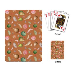 Watercolor Fruit Playing Cards Single Design (rectangle) by SychEva