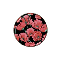 Poppy Flowers Hat Clip Ball Marker (10 Pack) by goljakoff