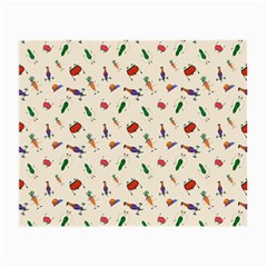 Vegetables Athletes Small Glasses Cloth by SychEva