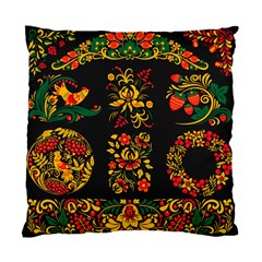 Hohloma Ornament Standard Cushion Case (two Sides) by goljakoff