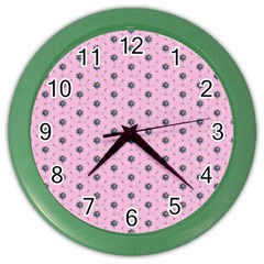 Sweet Sweets Color Wall Clock by SychEva