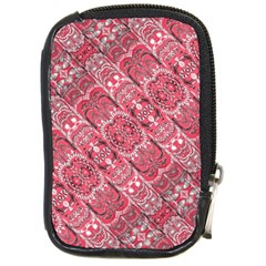 Fancy Ornament Pattern Design Compact Camera Leather Case by dflcprintsclothing