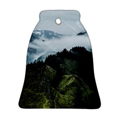 Green Mountain Bell Ornament (two Sides) by goljakoff