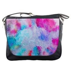 Rainbow Paint Messenger Bag by goljakoff