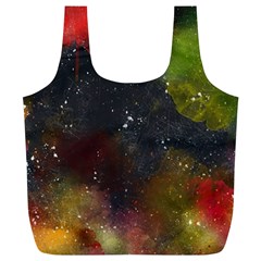 Abstract Paint Drops Full Print Recycle Bag (xl) by goljakoff