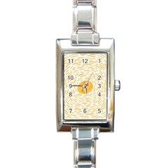 Sunlight Rectangle Italian Charm Watch by goljakoff