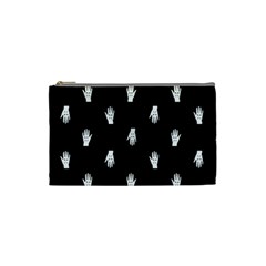 Vampire Hand Motif Graphic Print Pattern 2 Cosmetic Bag (small) by dflcprintsclothing