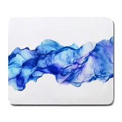 Blue Smoke Large Mousepads by goljakoff