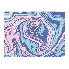 Vector Vivid Marble Pattern 10 Double Sided Flano Blanket (mini) 