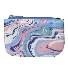 Vector Vivid Marble Pattern 11 Large Coin Purse by goljakoff