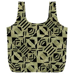 Linear Geometric Print Pattern Mosaic 2 Full Print Recycle Bag (xxl) by dflcprintsclothing