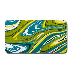 Green Vivid Marble Pattern Medium Bar Mats by goljakoff