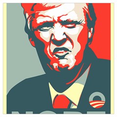 Trump Nope Long Sheer Chiffon Scarf  by goljakoff