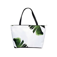 Green Banana Leaves Classic Shoulder Handbag by goljakoff