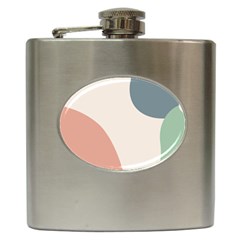 Abstract Shapes  Hip Flask (6 Oz) by Sobalvarro