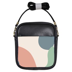 Abstract Shapes  Girls Sling Bag by Sobalvarro