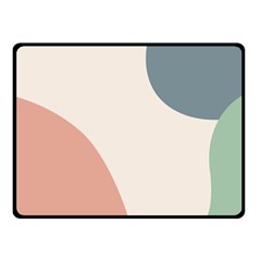 Abstract Shapes  Fleece Blanket (small) by Sobalvarro