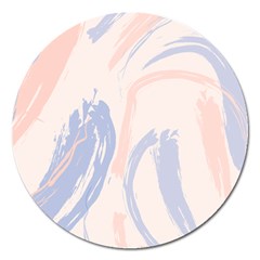 Marble Stains  Magnet 5  (round) by Sobalvarro