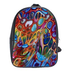 Colored Summer School Bag (large) by Galinka