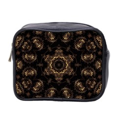 Bronze Age Mandala Mini Toiletries Bag (two Sides) by MRNStudios