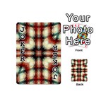 Royal Plaid Playing Cards 54 Designs (Mini) Front - Joker1