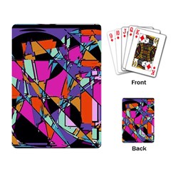 Abstract 2 Playing Cards Single Design (rectangle) by LW323