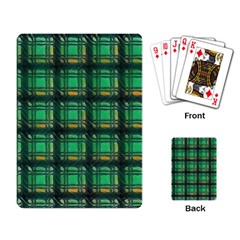 Green Clover Playing Cards Single Design (rectangle) by LW323