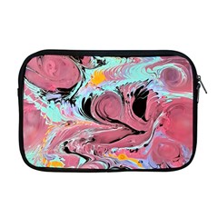 Abstract Marble Apple Macbook Pro 17  Zipper Case