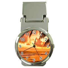 Sunset Beauty Money Clip Watches by LW323